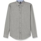 OLYMP Chemise Casual Regular Fit argenté, Faux-uni