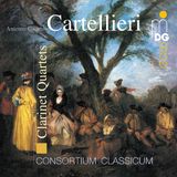 Outhere Consortium Classicum - Cartellieri: Clarinet Quartets (CD)