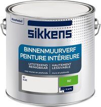 Sikkens Binnenmuurverf - Mat - RAL 9001 - 2.5L - Crème