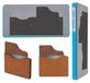 Elzusha - Portemonnee Snijmal voor Leerbewerking - Houten Stansvorm 25.5x12.7 cm