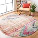 Safavieh Bohemian Indoor Hand Tufted Abstract Collection, ABT340, in Ivory / Charcoal, 60 X 91 cm