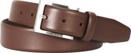 Hugo Boss BOSS leren heren riem - middenbruin