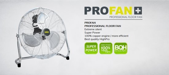 Garden High Pro GardenHighPro PROFLOOR Vloerventilator 40cm