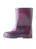 Next Meisjes Glitter Regenlaarzen Zwart