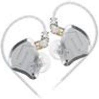 SZSMART Hoofdtelefoon KZ ZSN PRO 2 hi-fi zilver gebogen (in-ear - gevoeligheid 108db)