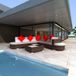Maison Exclusive - Salon de jardin 8 pièces avec coussins en polyrotin brun