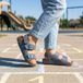 Birkenstock Milano basalt blauw Birko-Flor