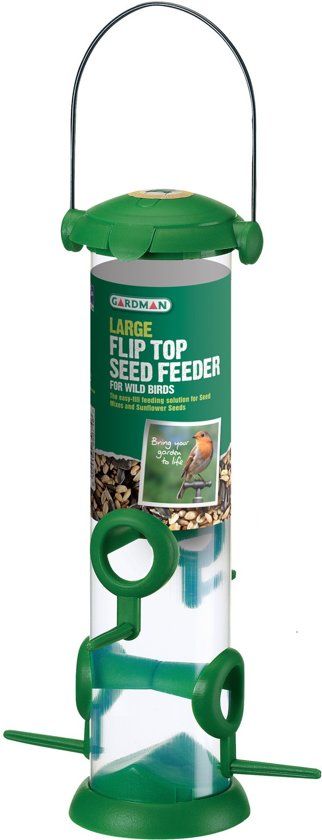 Gardman Flip Top Zaad Feeder groot 6 A012.35