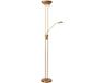 Mexlite lampadaire - bronze - Curtis - métal - lampe de lecture - LED - 4605BR