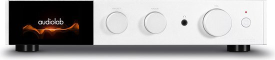 Audiolab 9000A stereo geïntegreerde versterker, zilver