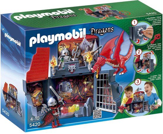PLAYMOBIL Speelbox "Drakenridder" / Coffre "Chevaliers dragons"