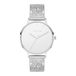 Tamaris Analoog kwartshorloge voor dames, met roestvrijstalen armband TT-0148-MQ, zilver