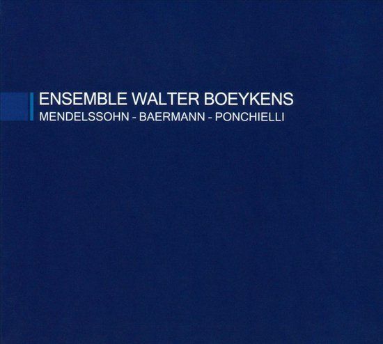 Sonic Rendezvous Epr Records Mendelssohn - Baermann - Ponchielli