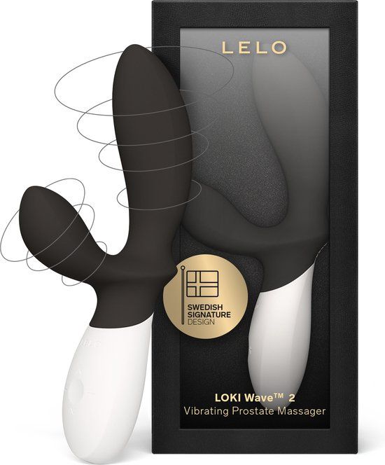 LELO LOKI Wave 2 – Prostaatstimulator – Waterdicht – Zwart