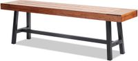 Vevor Tuinbank 160CM Hout 4 Zits