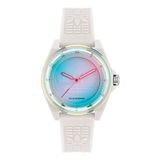 Adidas Originals Project Four Solar AOST25532 Montre - Résine - Blanc - Ø 41 mm