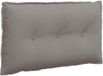 vidaXL Rugkussen Taupe 80 x 19 x 50 cm Stof
