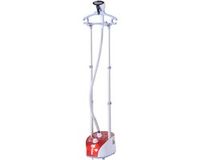 HOMCOM Kledingstomer met statief - Rood - 1950 W - 32 g/min - 2L watertank