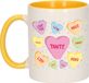 Bellatio Decorations Koffiemok voor Tante - Geel