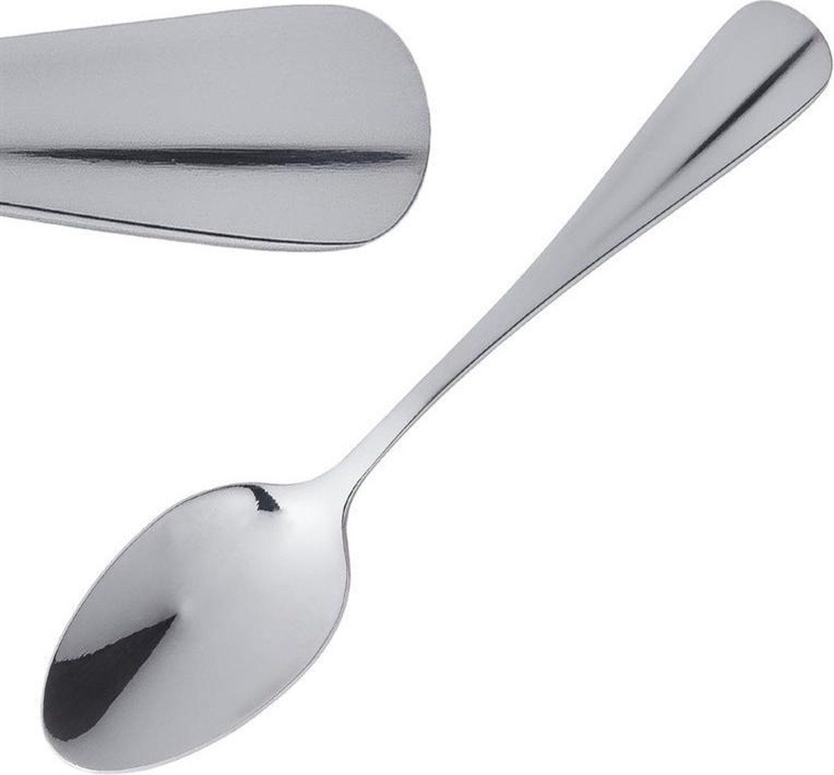 Olympia Baquette Puddinglepels - 12 stuks - RVS