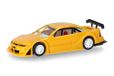 Herpa automodel Opel Calibra Phase IV, zonnegeel, schaal 1:87