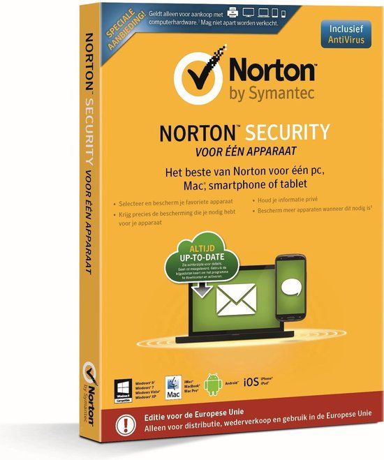 Symantec / Norton Norton Security 2.0 - 1 user/1 device - Retail Box