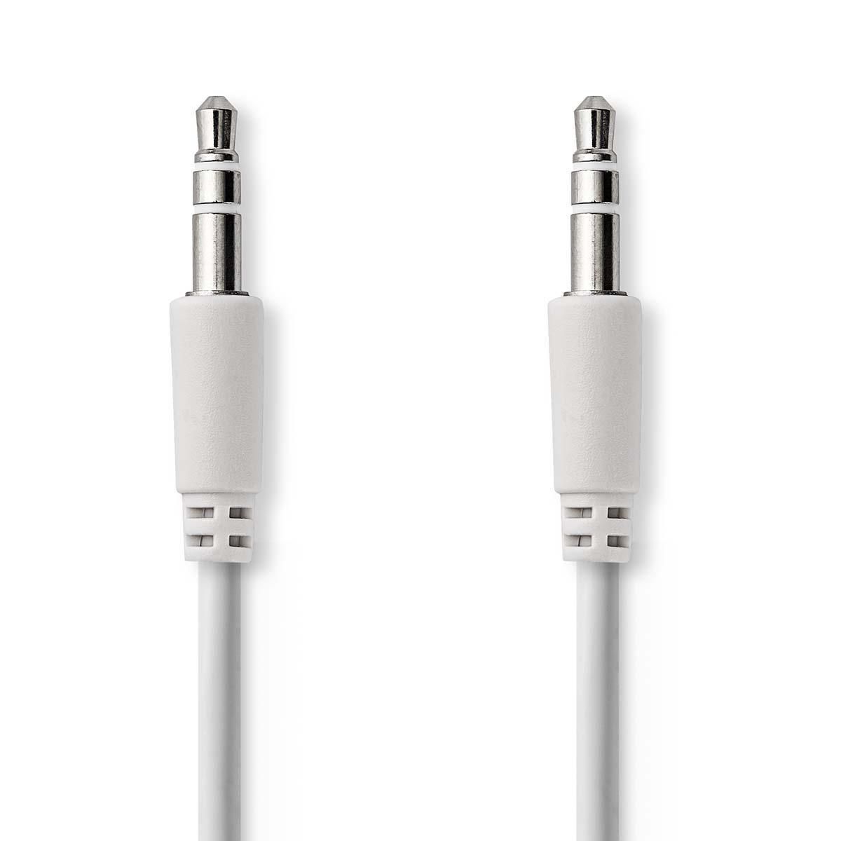 Nedis CAGP22010WT10 Audio kabel wit 1m