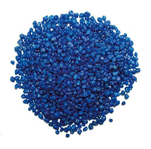 Record AquAfrikaanse keramische kwarts blauw - 2-3 mm - 1000 g