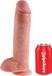 King Cock Pipedream King Cock Realistische Dildo met Ballen en Zuignap - beige - 28 cm