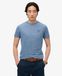 Superdry Homme T-shirt Essential Logo Bleu Clair Taille: L