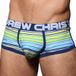 Andrew Christian Shorty Almost Naked Stripe Mesh