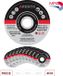 AREBOS 400 x Disques de coupe Disques flexibles Inox acier inoxydable métal Metall Ø 125 mm x 1,2 mm