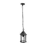 Buitenlamp van aluminium IP44, 1 x E27, zwart, 17,5 x 17,5 cm – ideaal voor de verlichting van terrassen en ingangen met stijl.