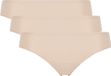 Chantelle Slip SOFTSTRETCH Beige Dames One Size Set van 3