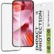 Techsuit Film de protection d'écran pour Google Pixel 9 / 9 Pro, Verre trempé, Full Glue, 111D, Noir