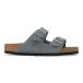 Birkenstock Sandales en cuir suédé à semelle souple Arizona