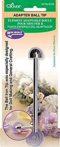 Clover Mini Iron Adapter Tip: Bal, Staal, Veelkleurig, 1