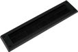 Benson Brievenbusborstel - zwart - kunststof - 340 x 79 x 7 mm - tochtwering/tochtafsluiter