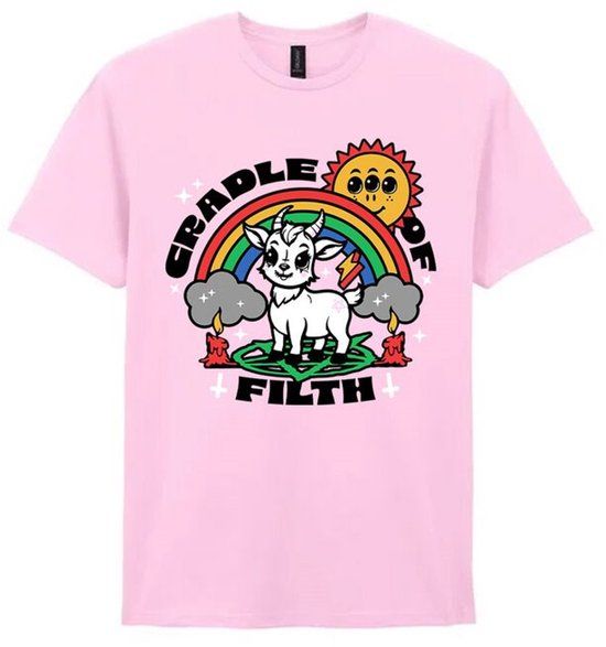 Cradle Of Filth Cradle Of Fun Heren T-shirt - roze - S