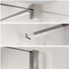 FortiFura Galeria profielset - 200cm + stabilisatiestang - 120cm - hoogglans chroom