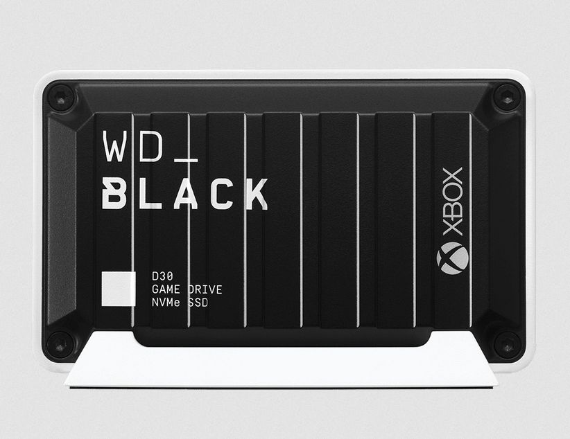 Western Digital WD_BLACK D30 2TB External SSD - Black/White
