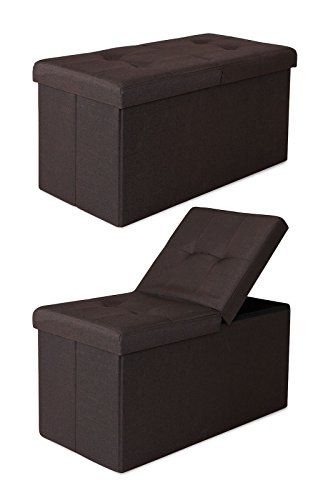 Dibea SO00477 - Kruk - Linnen - Bruin - 76 x 38 x 38 cm