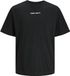 JACK&JONES JCOSTAGGER TEE SS CREW NECK LN T-shirt Homme L Noir Coton