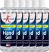 6 x Lucovitaal Gel pour les mains 400 ml - 60% d'alcool - Protection contre les bactéries