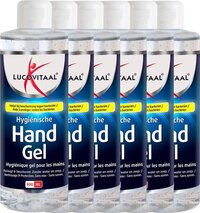 Lucovitaal 6 x Lucovitaal Handgel 400 ml - 60% Alcohol - Bescherming tegen bacteriën