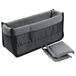 Trjgtas Schokbestendige Dslr Slr Camera Insert Organizer Case Partition Divider Protection Case (Zwart+Grijs)