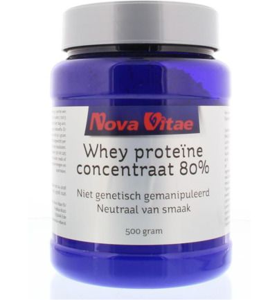 Nova Vitae Whey Proteine Concentraat 80% 500G