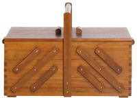 Prym Naaibox hout donker L 612551