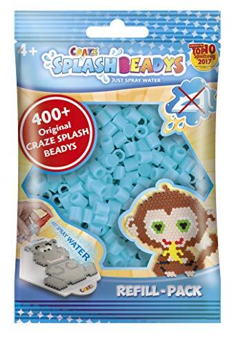 Craze SPLASH BEADYS Refill-Pack reservekralen lichtblauw lichtblauw lichtblauw knutselkralen navulset strijkparels zonder strijken 11669