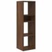 VidaXL Bibliothèque 34x31x112 cm bois de chêne marron travaillé